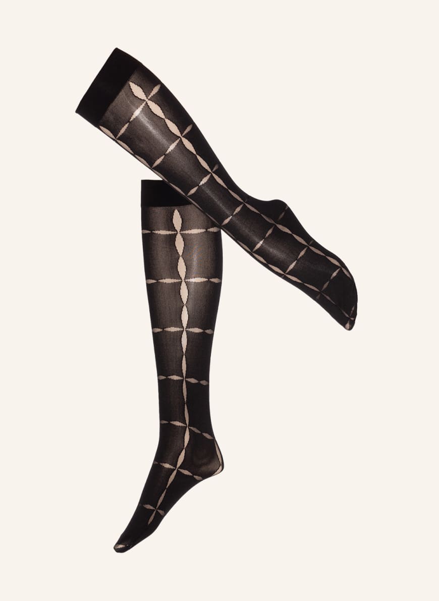 Wolford Fine knee high stockings ANNIVERSAY, Color: 7005 BLACK(Image 1)