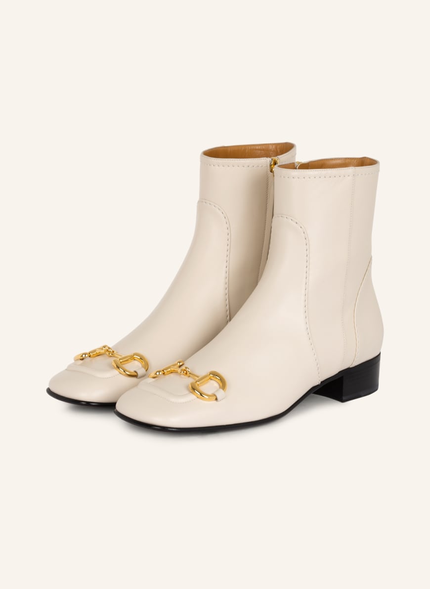 GUCCI Ankle boots, Color: 9022 MYSTIC WHITE/M.WHITE (Image 1)