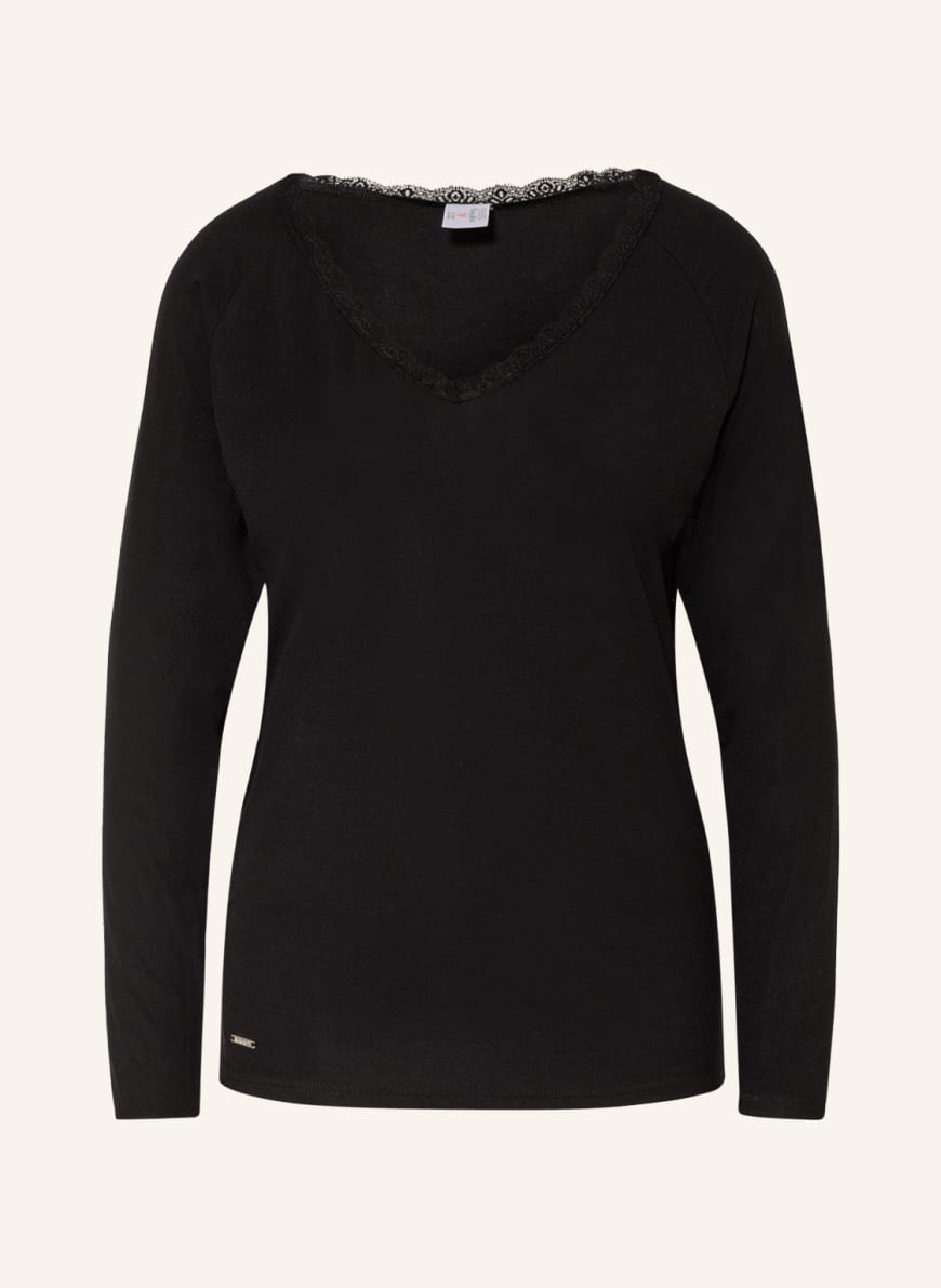 MAGIC Bodyfashion Lounge shirt COZY, Color: BLACK (Image 1)