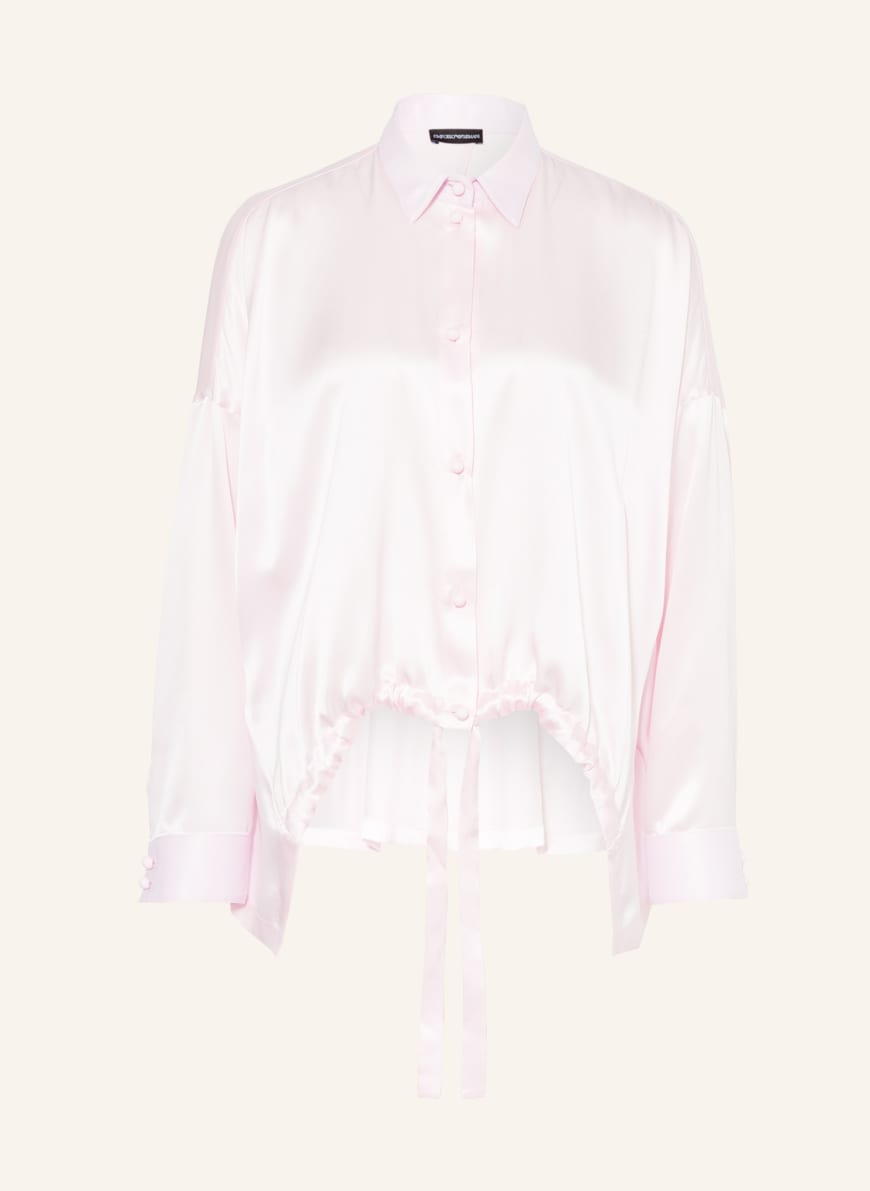 EMPORIO ARMANI Silk blouse in pink | Breuninger
