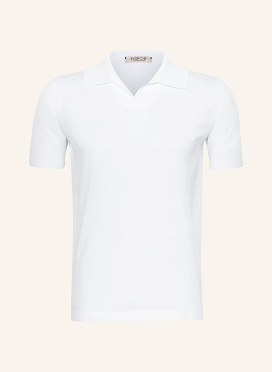 FIORONI Jersey polo shirt, Color: ECRU (Image 1)