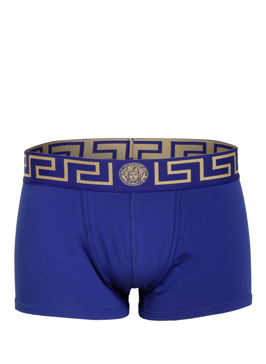 VERSACE Boxer shorts, Color: BLUE/ GOLD(Image 1)