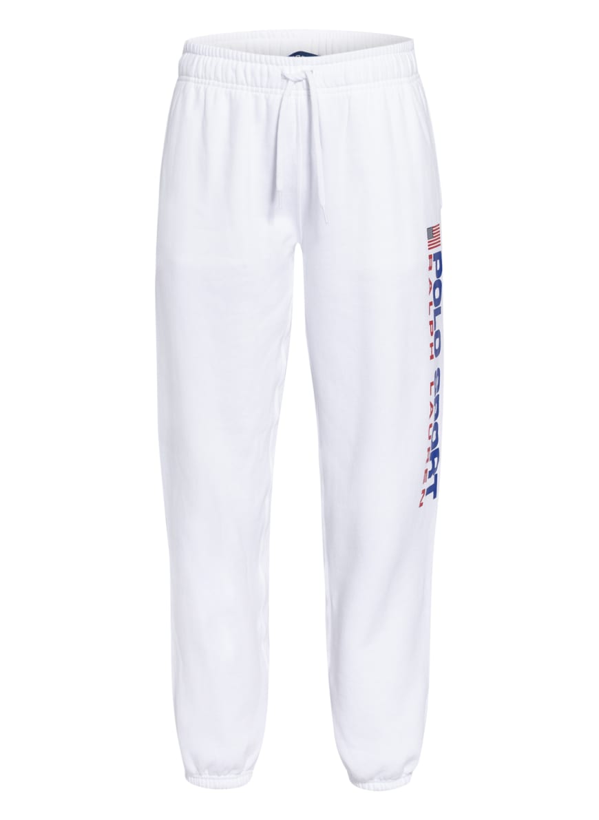 POLO RALPH LAUREN Sweatpants in white 