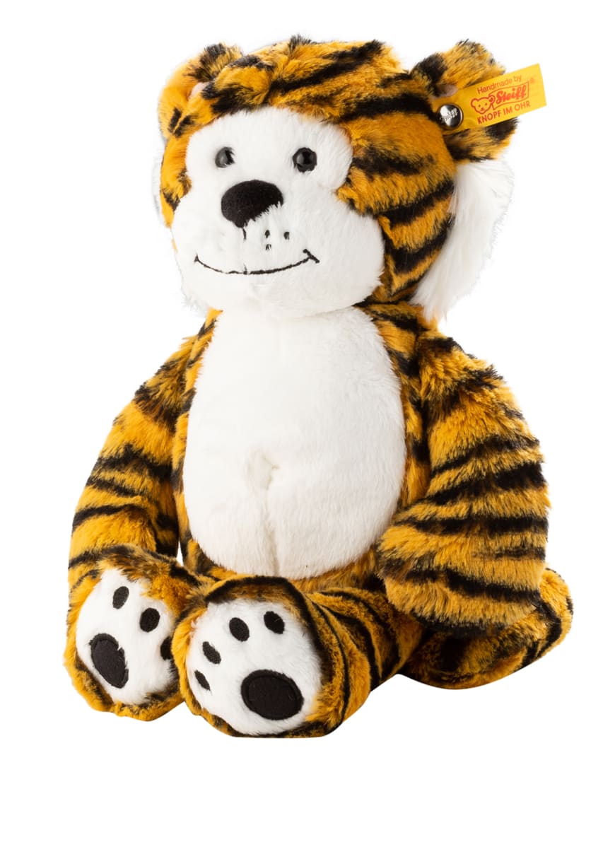 Kuscheltier Tiger gelb/schwarz 30 cm 