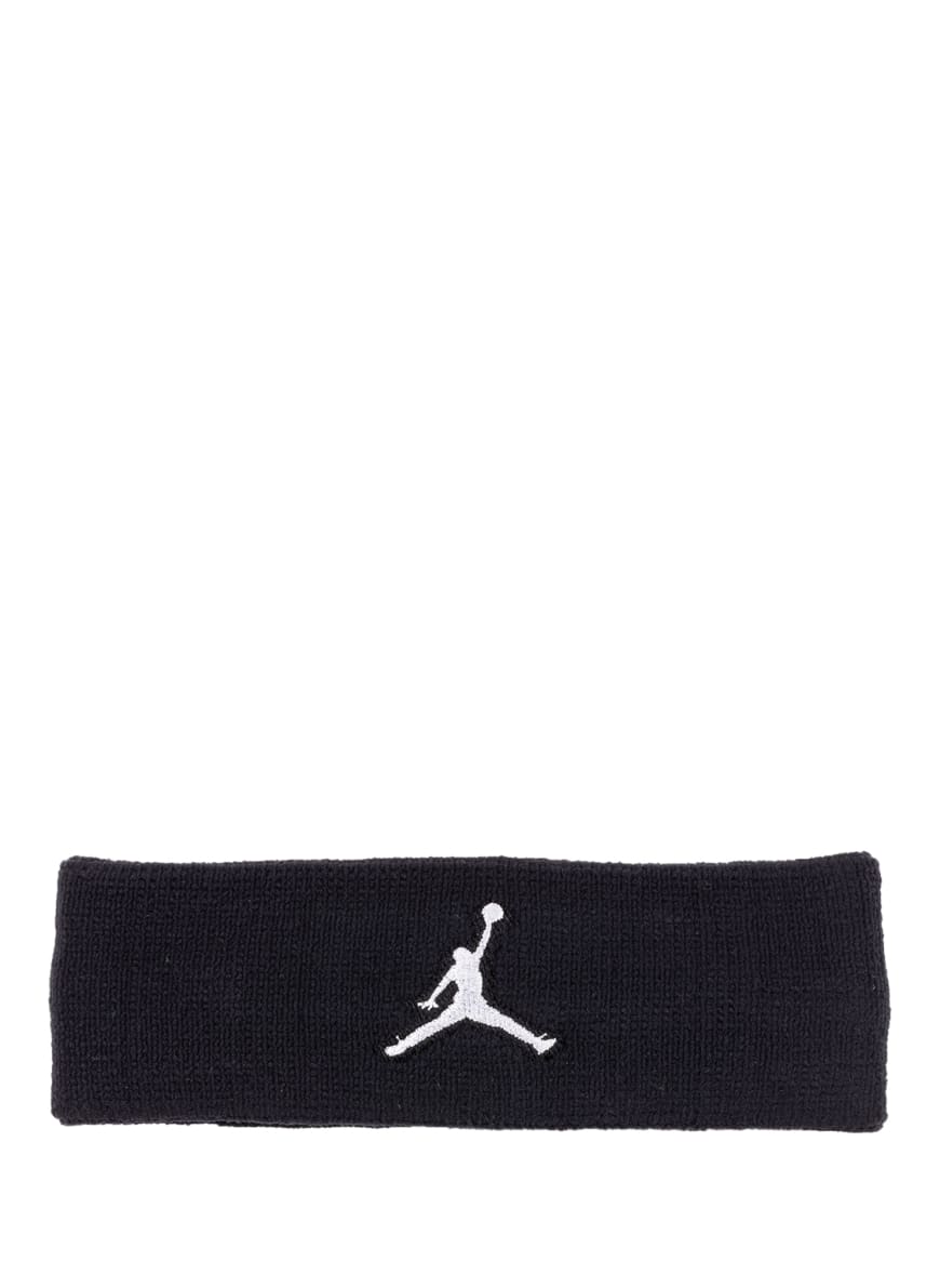 JORDAN Headband , Color: BLACK/ WHITE (Image 1)