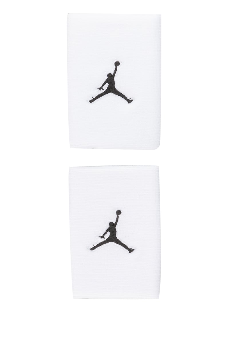 JORDAN 2-pack sweatbands JORDAN JUMPMAN, Color: WHITE (Image 1)