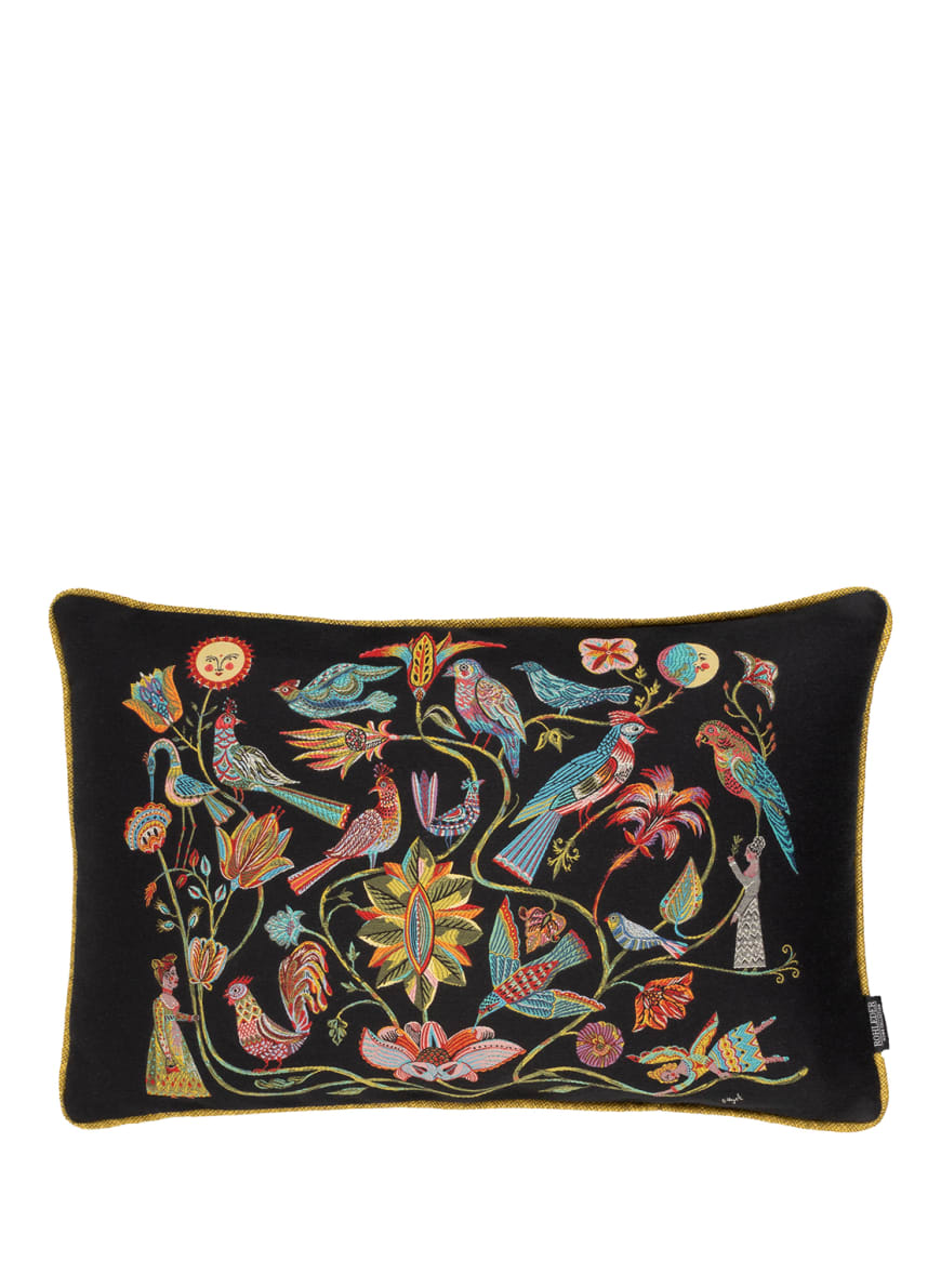 ROHLEDER Decorative cushion DELIGHTFUL GARDEN , Color: BLACK/ BLUE/ RED (Image 1)