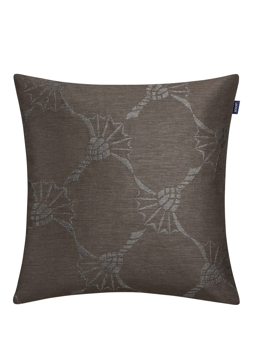 JOOP! Decorative cushion cover J!REFLECTION, Color: DARK BROWN/ SILVER/ BEIGE(Image 1)