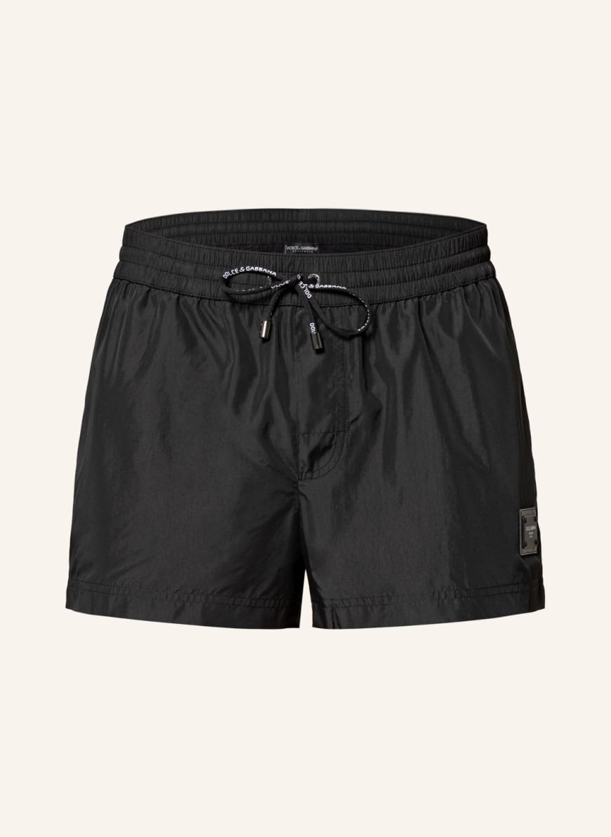 DOLCE & GABBANA Swim shorts , Color: BLACK (Image 1)