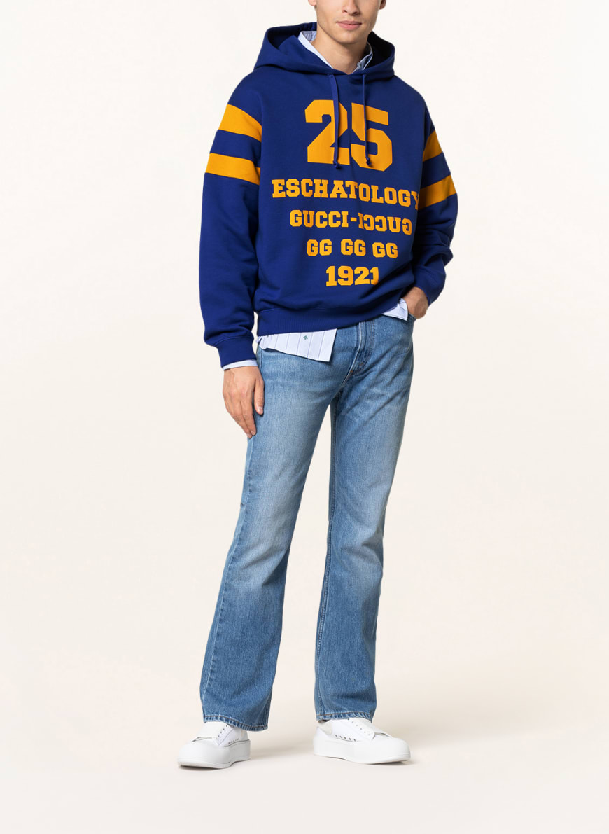 Yellow on sale gucci hoodie