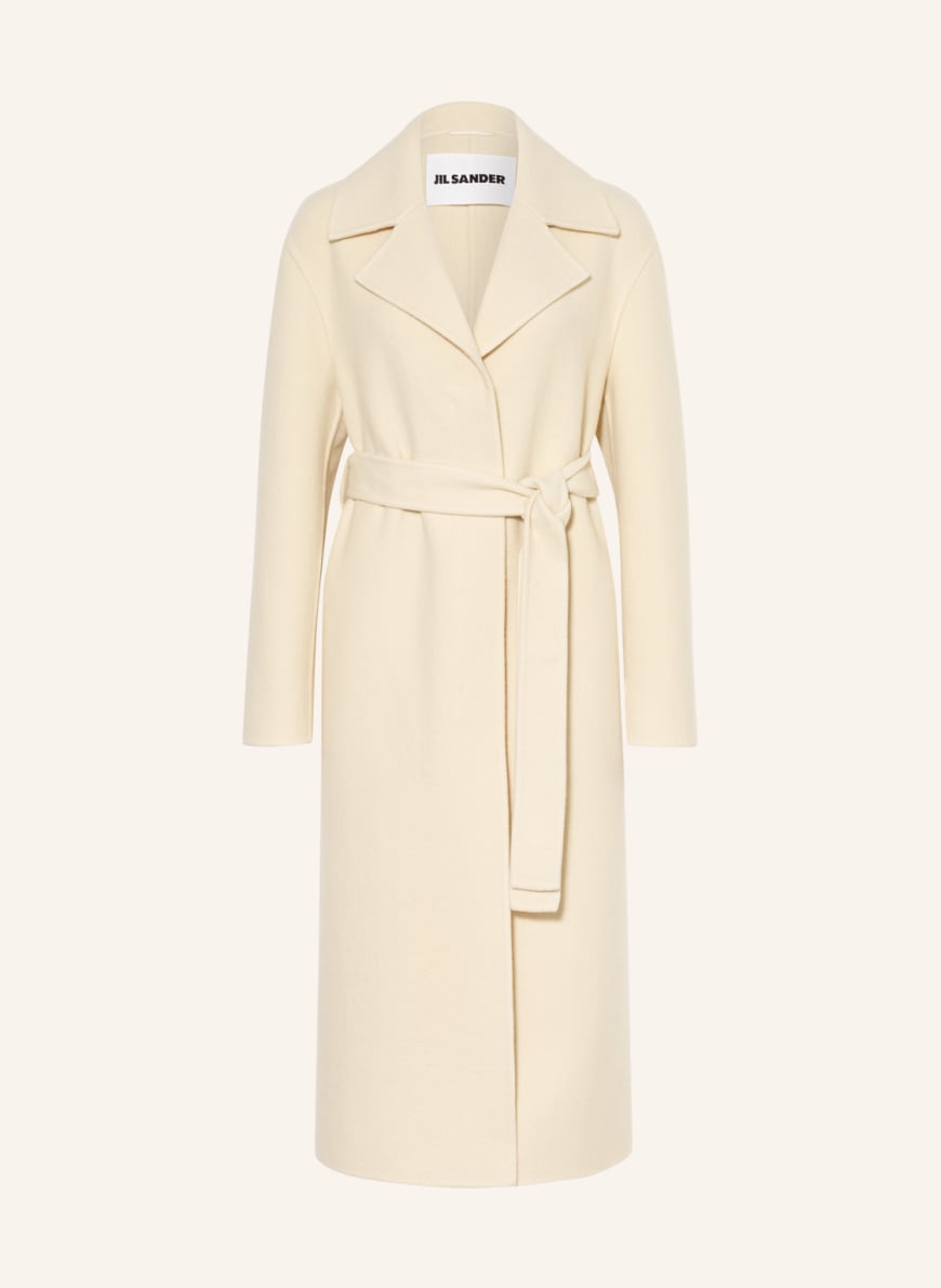 JIL SANDER Wollmantel, Farbe: ECRU (Bild 1)