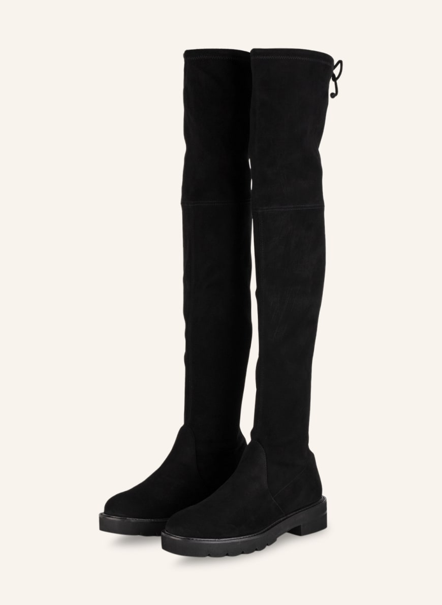 STUART WEITZMAN Overknee Stiefel in schwarz online kaufen | Breuninger