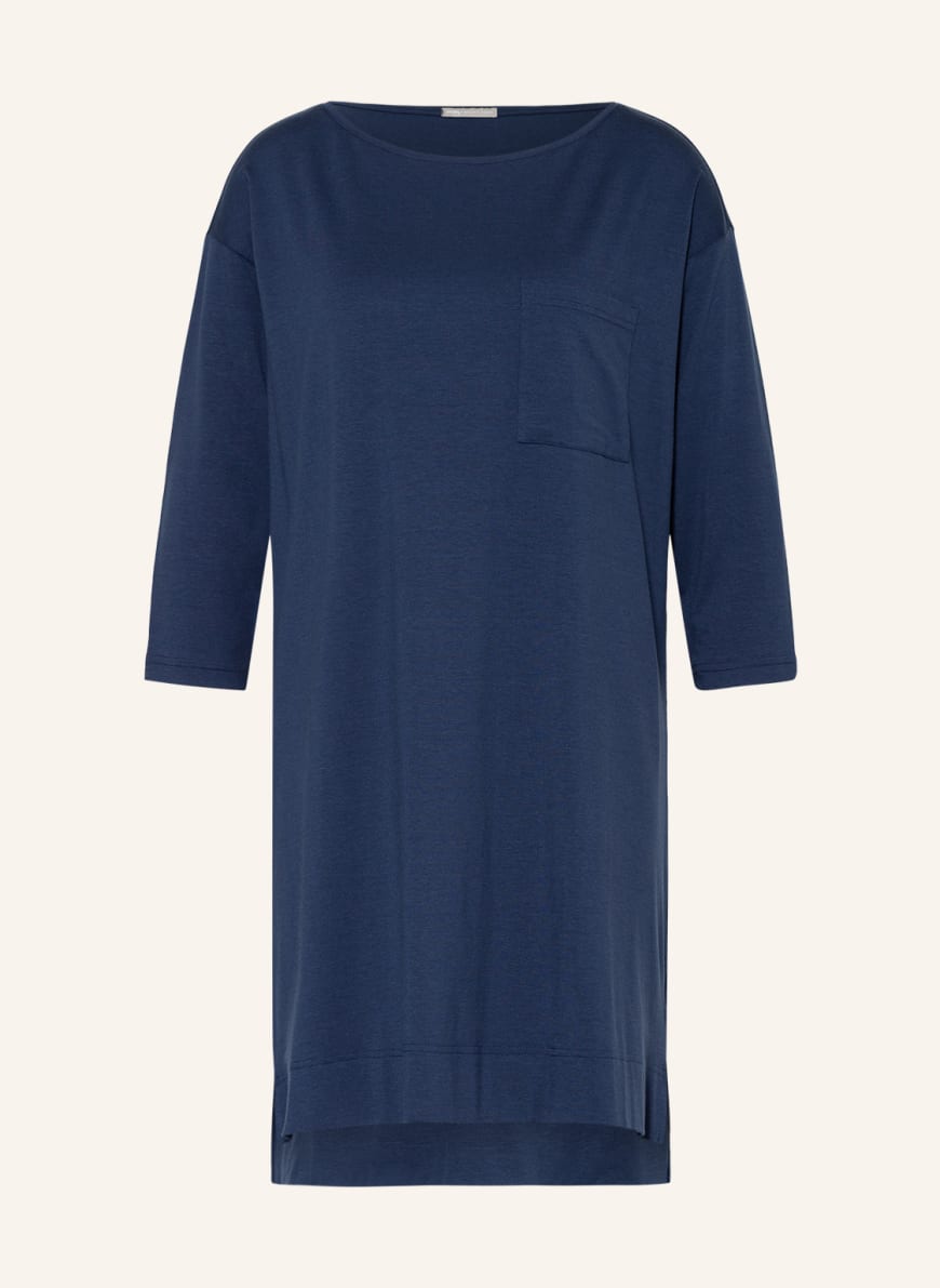 mey Nachthemd Serie LIAH mit 3/4-Arm , Farbe: DUNKELBLAU(Bild 1)