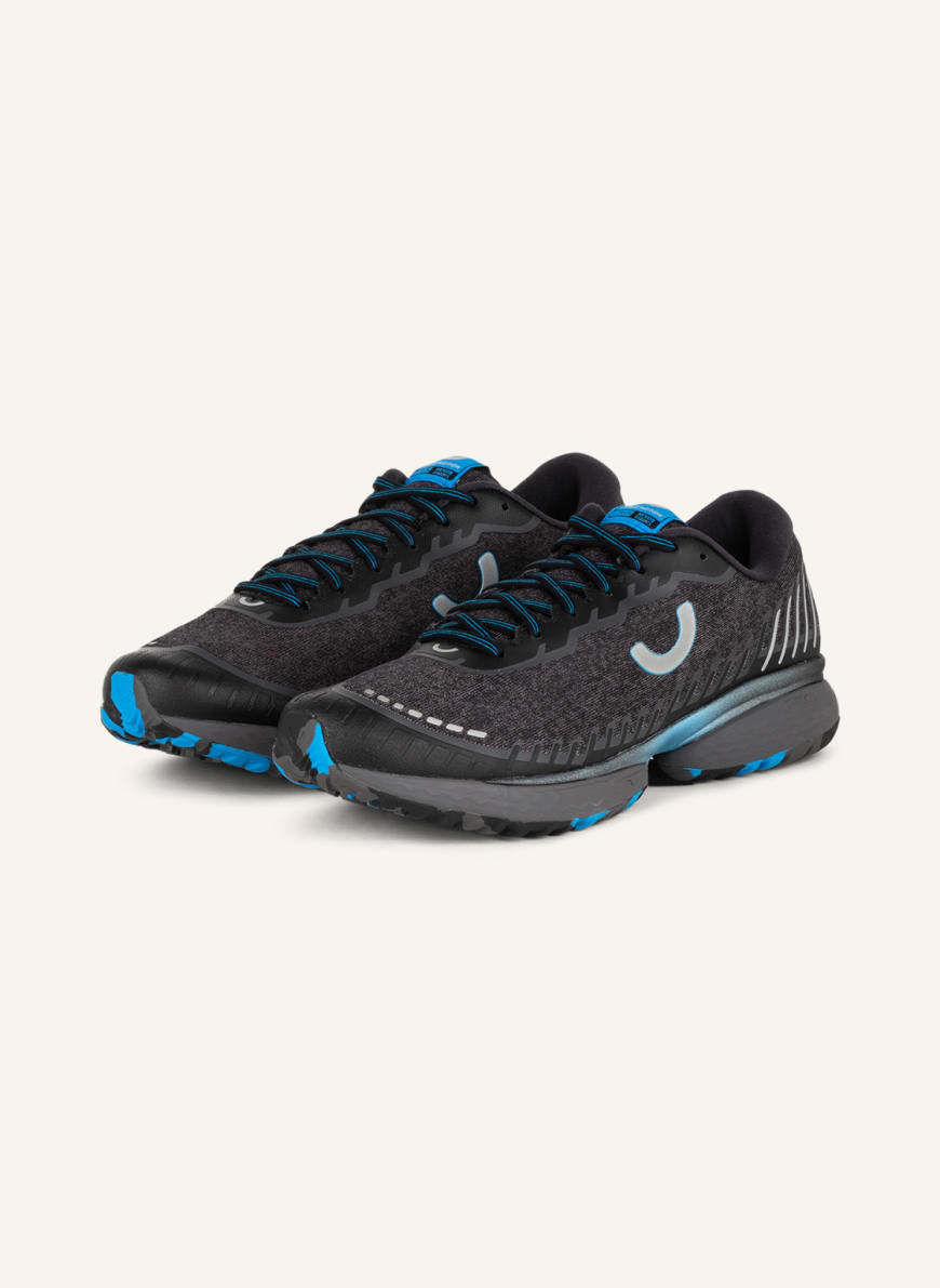 TRUE MOTION Running shoes U-TECH NEVOS ELEMENTS, Color: BLACK/ BLUE(Image 1)