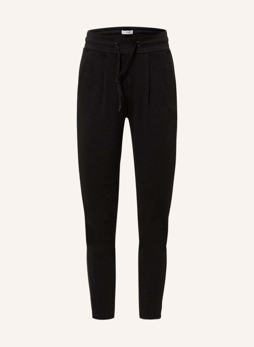 ICHI Pants IHKATE in jogger style, Color: BLACK(Image 1)