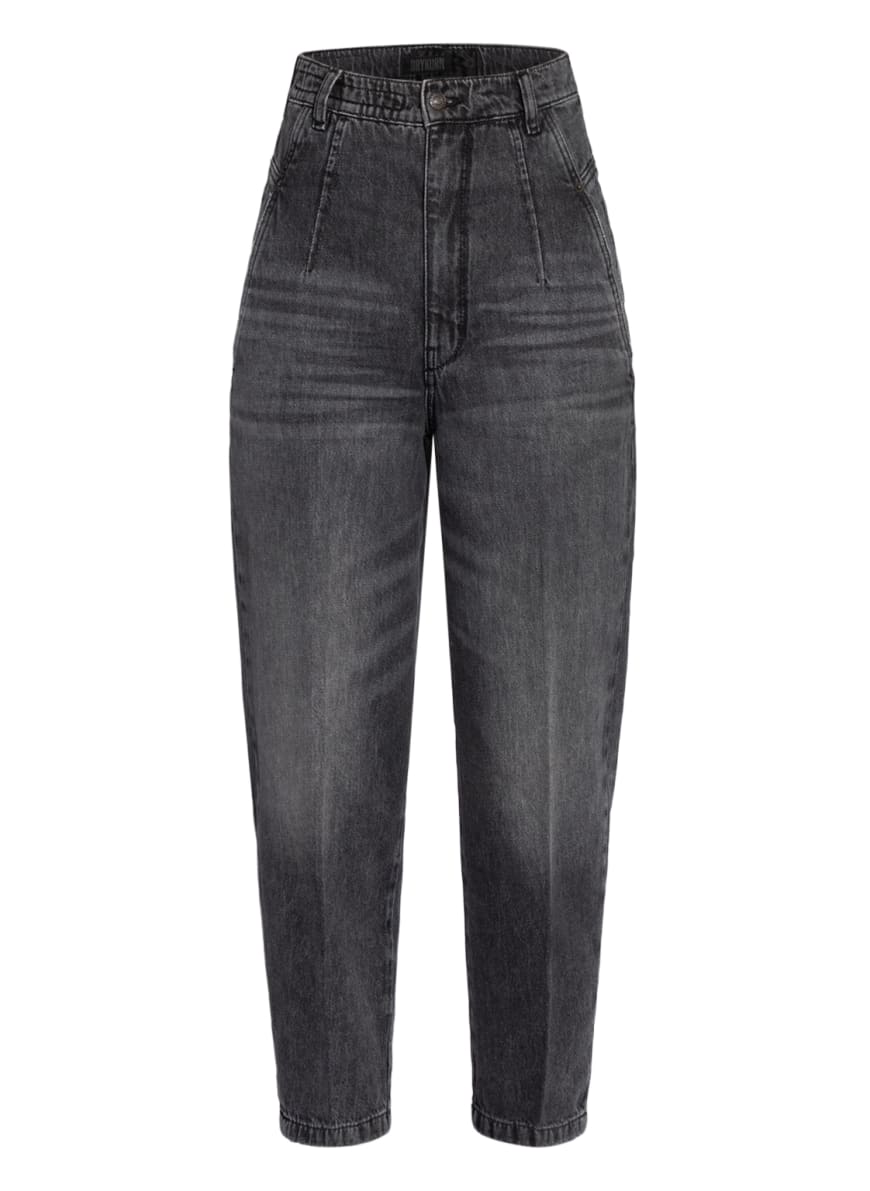 DRYKORN 7/8-Boyfriend Jeans MIND, Farbe: 1010 schwarz weiss(Bild 1)