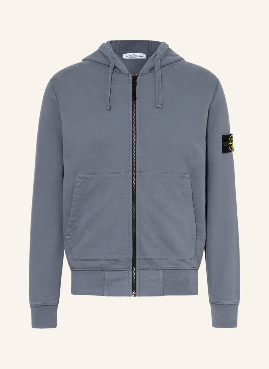 stone island sweatjacke schwarz