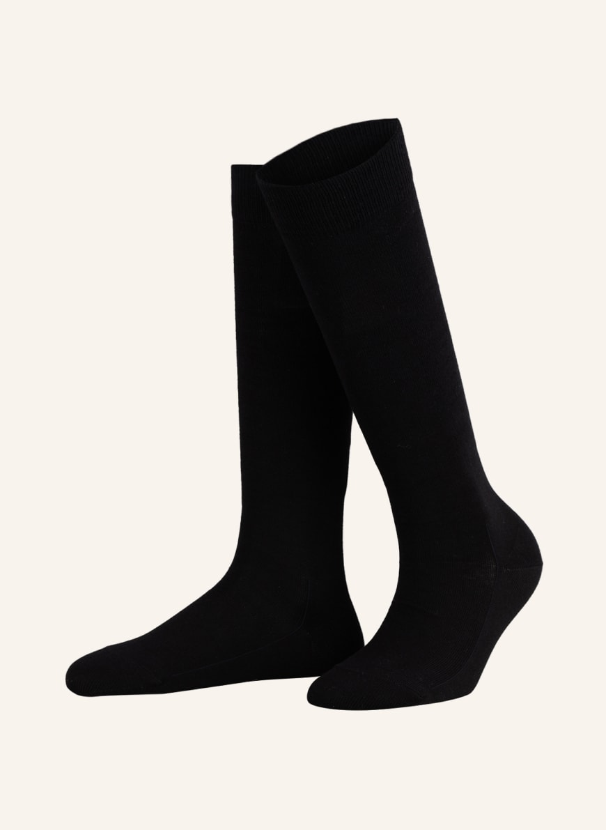FALKE Socks FAMILY, Color: 3009 BLACK(Image 1)