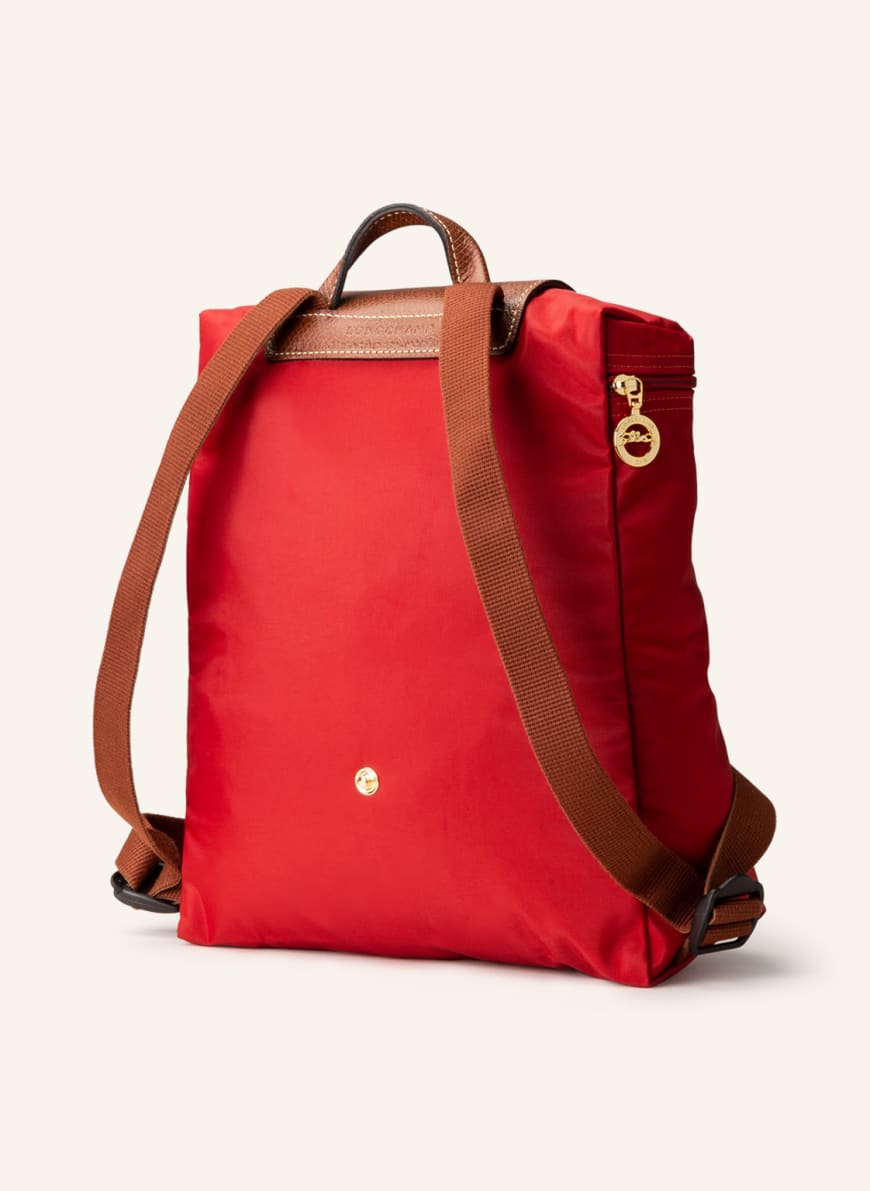 Longchamp le pliage backpack red clearance