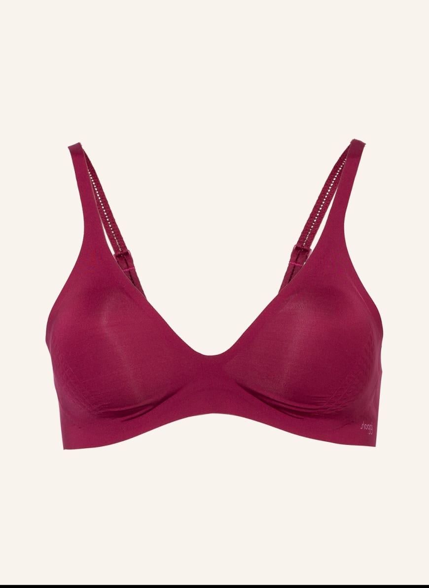 Sloggi Bustier Femme Sans Armatures - Dentelle Confort Zero Feel - Bonnets Amovibles