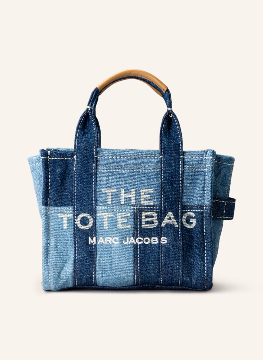 MARC JACOBS Shopper TRAVELER EXTRA SMALL: BLAU
