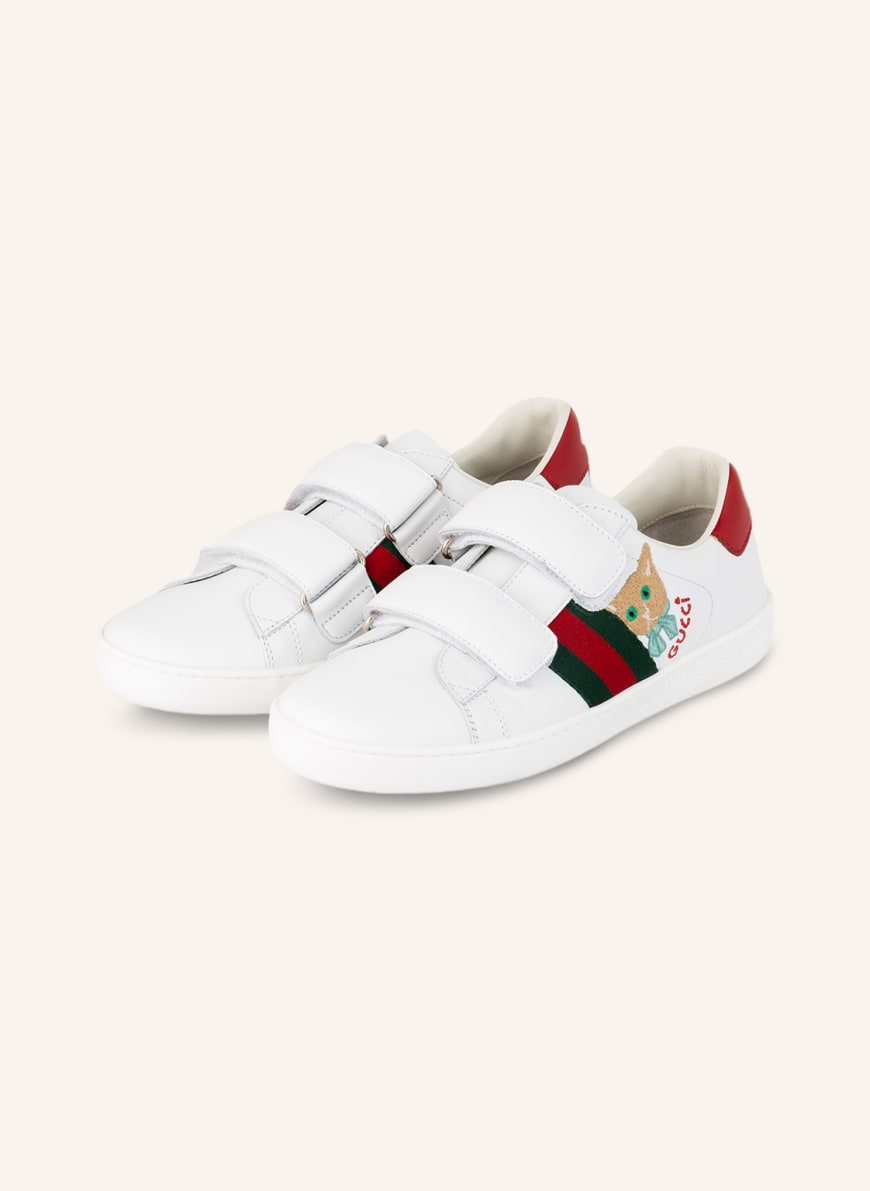 GUCCI Sneaker, Farbe: 9082 GR.WHITE/GR.WH/VRV/H(Bild 1)