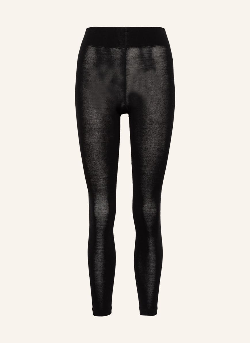 FALKE Leggings SOFTMERINO with merino wool, Color: BLACK(Image 1)