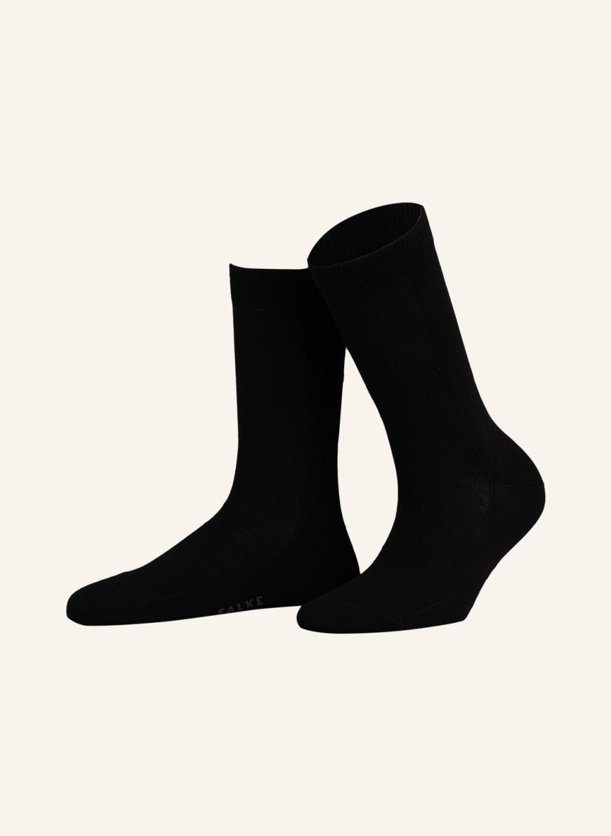 FALKE Socks FAMILY , Color: BLACK(Image 1)