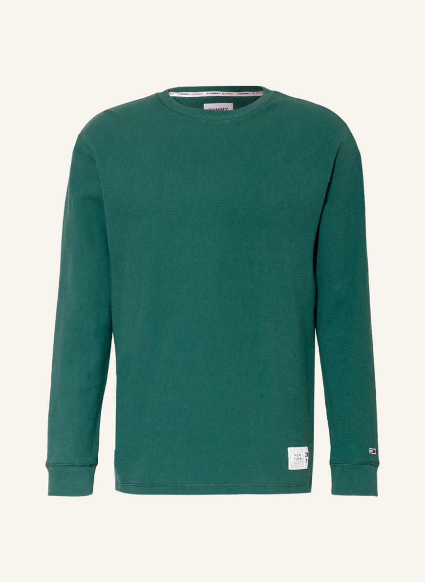 TOMMY JEANS Long sleeve shirt , Color: GREEN (Image 1)