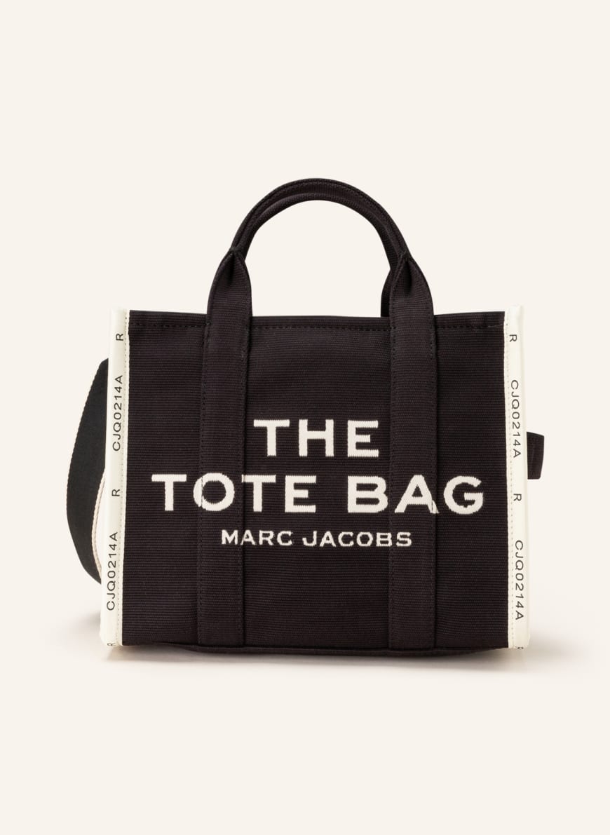 MARC JACOBS Handtasche THE SMALL TOTE BAG: SCHWARZ/ CREME