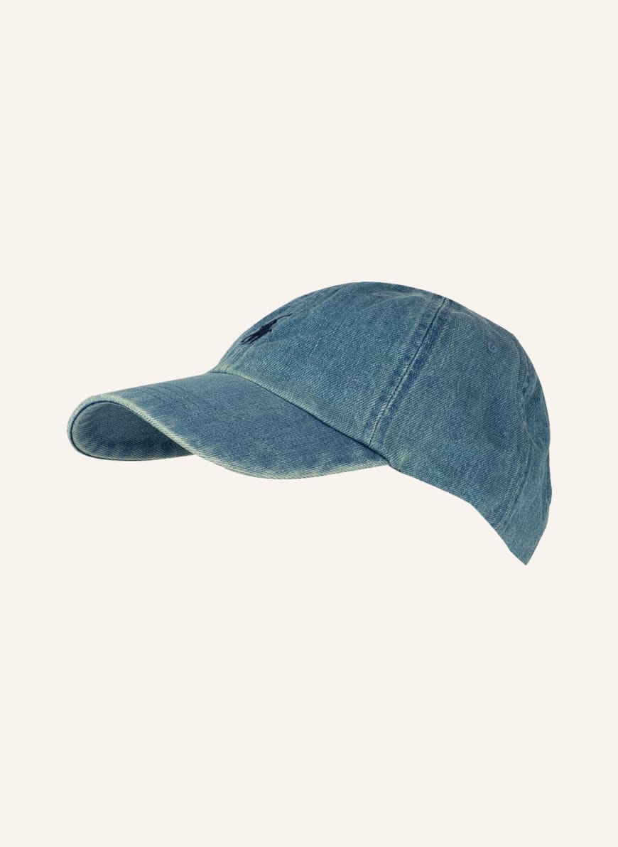 POLO RALPH LAUREN Denim cap in blue 