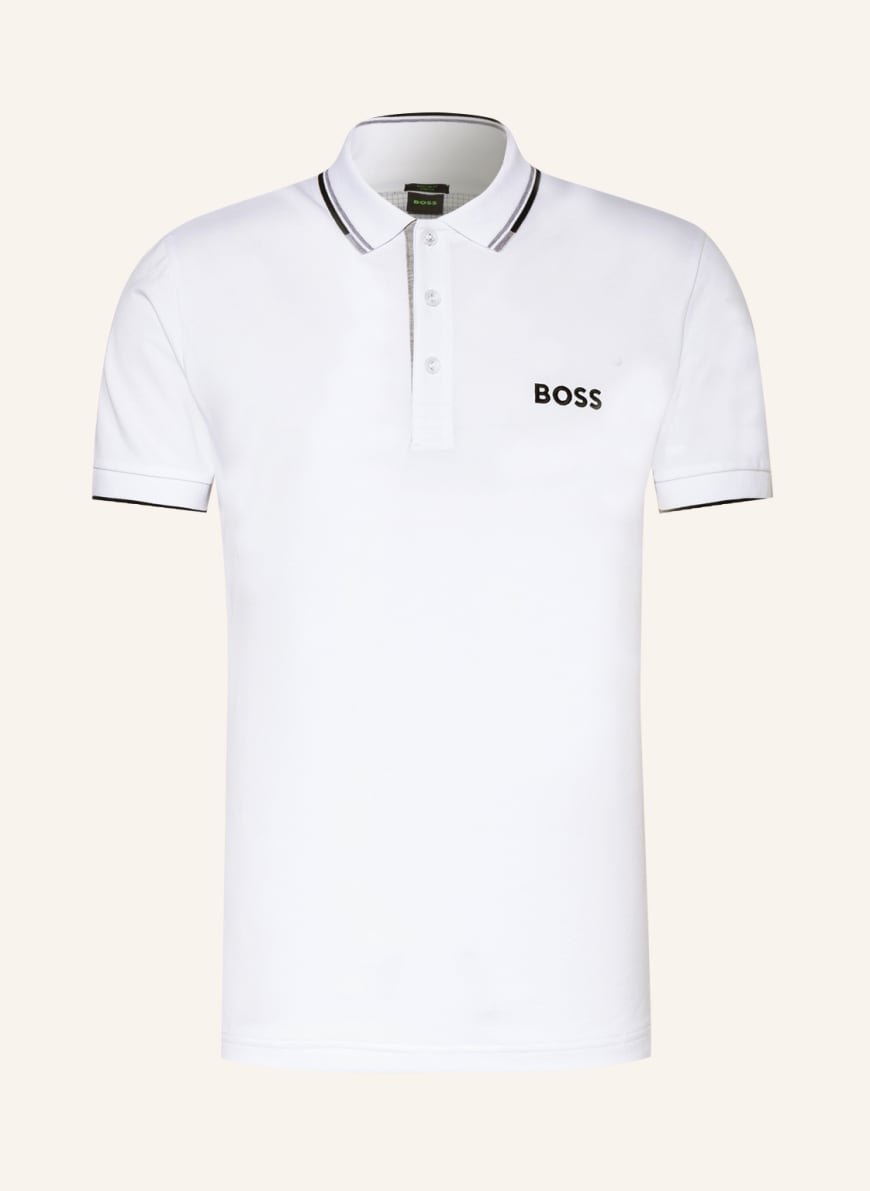 BOSS Piqué-Poloshirt PADDY Regular Fit, Farbe: WEISS(Bild 1)