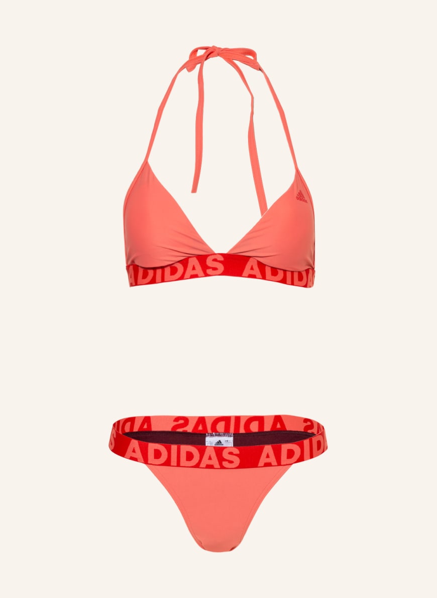 adidas Neckholder-Bikini BEACH mit rot | Breuninger