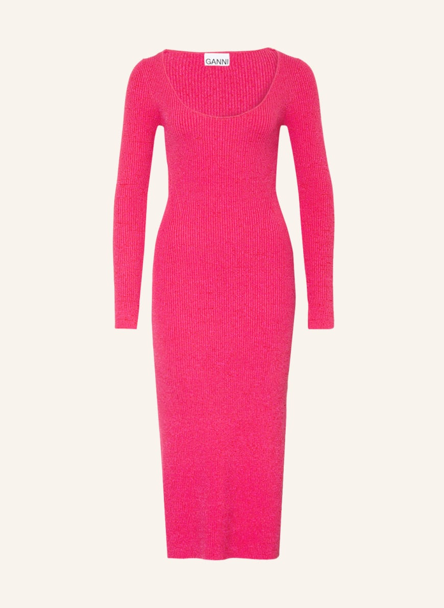 GANNI Knit dress, Color: PINK (Image 1)
