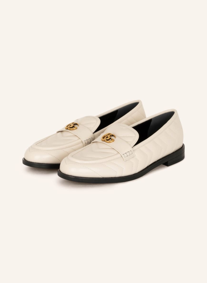 GUCCI Loafers CHARLOTTE , Color: 9022 MYSTIC WHITE/M.WHITE (Image 1)