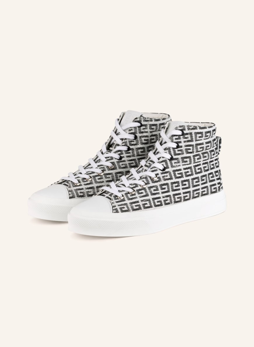 GIVENCHY High-top sneakers in white/ black | Breuninger