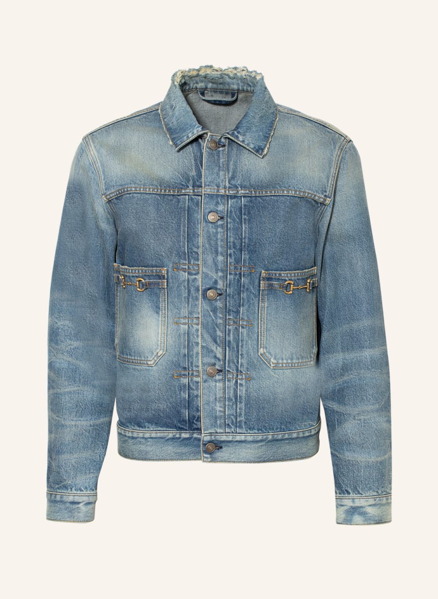 GUCCI Denim jacket, Color: 4759 DARK BLUE/MIX (Image 1)