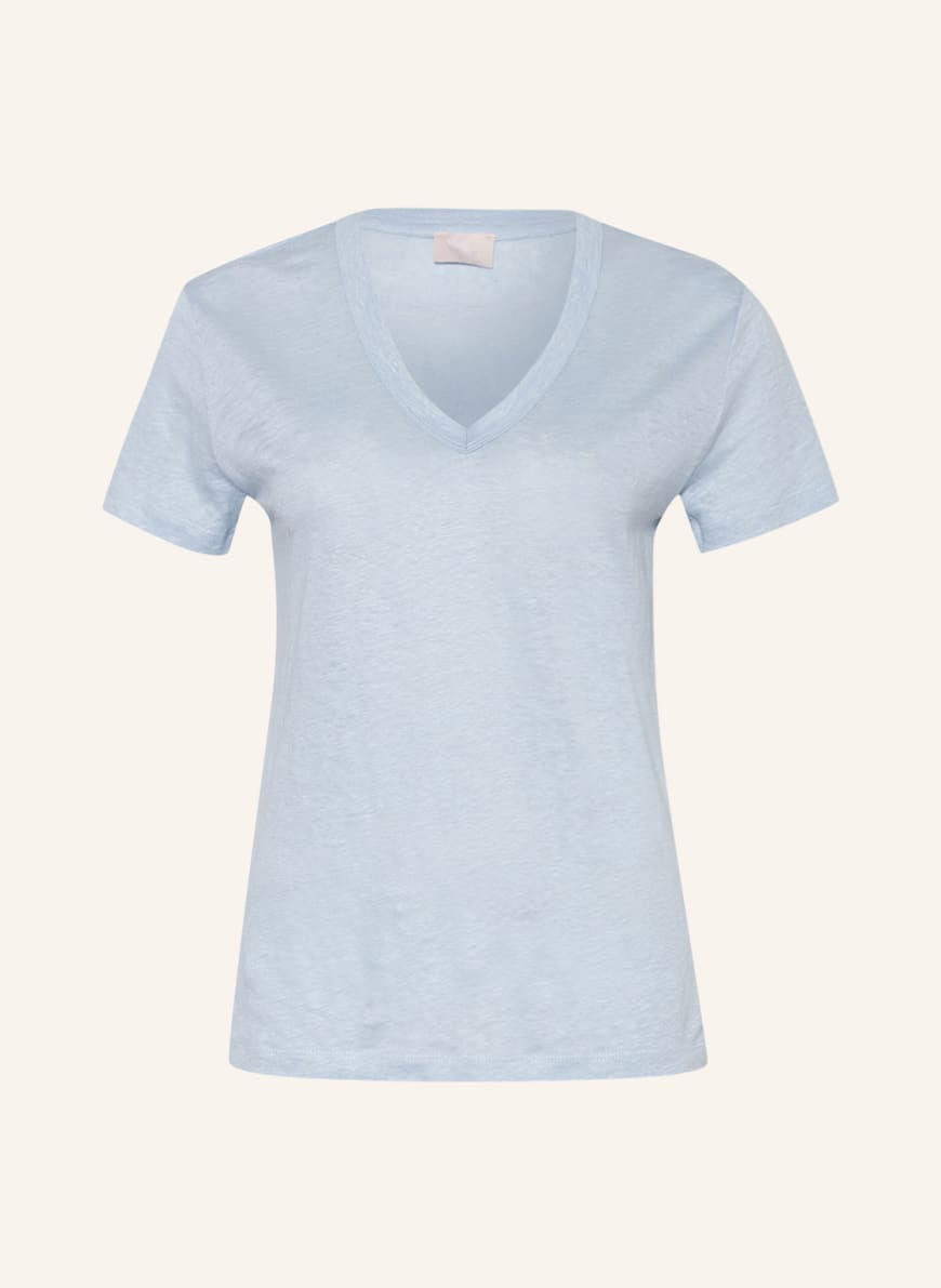 MRS & HUGS T-shirt made of linen, Color: LIGHT BLUE (Image 1)