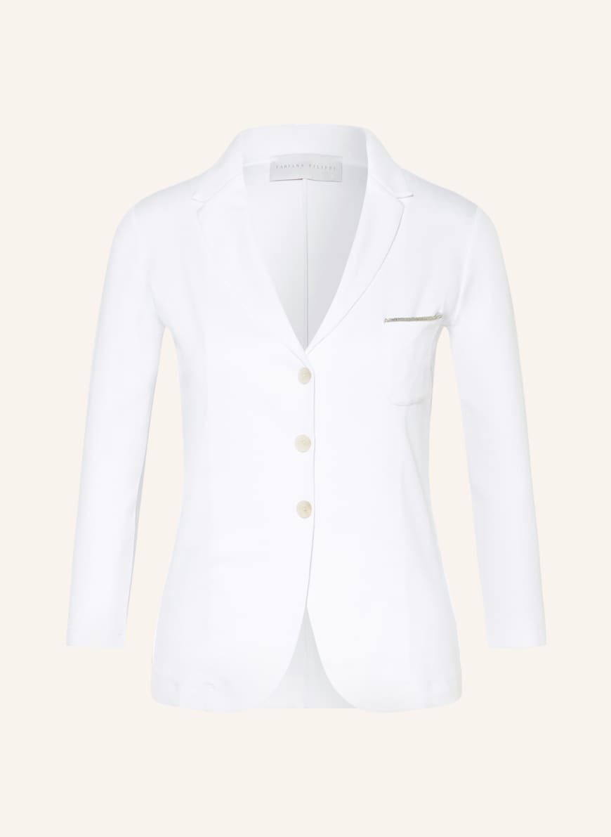 FABIANA FILIPPI Blazer , Color: WHITE(Image 1)