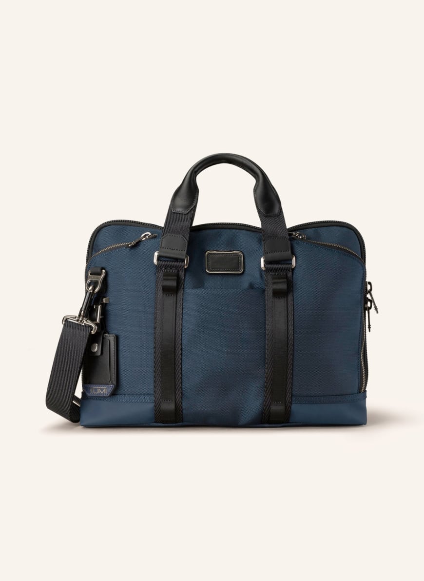 TUMI ALPHA BRAVO business bag ACADEMY with laptop compartment, Color: DARK BLUE(Image 1)