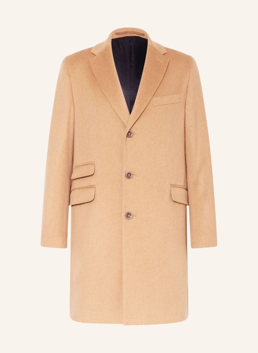 EDUARD DRESSLER Cashmere coat , Color: CAMEL (Image 1)