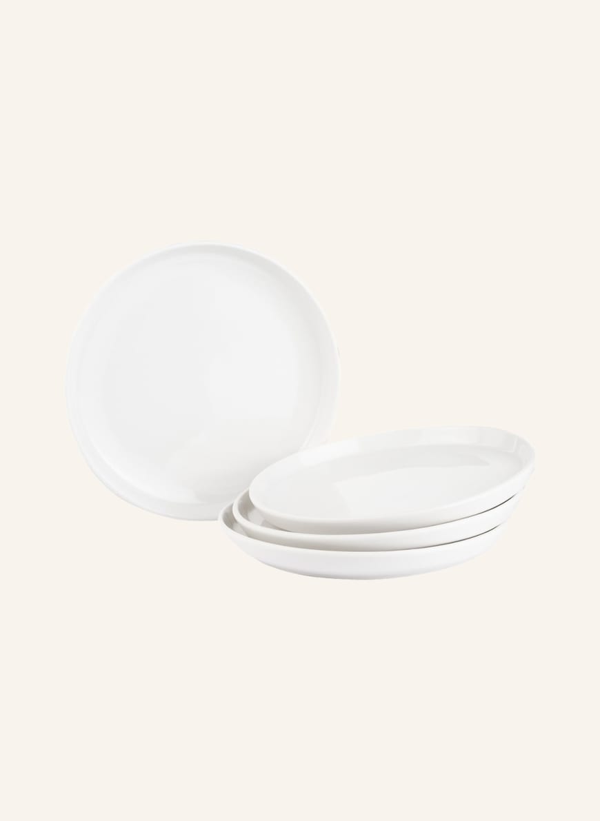 Marc O'Polo 4er-Set Brotteller MOMENTS Durchmesser: 17 cm in creme
