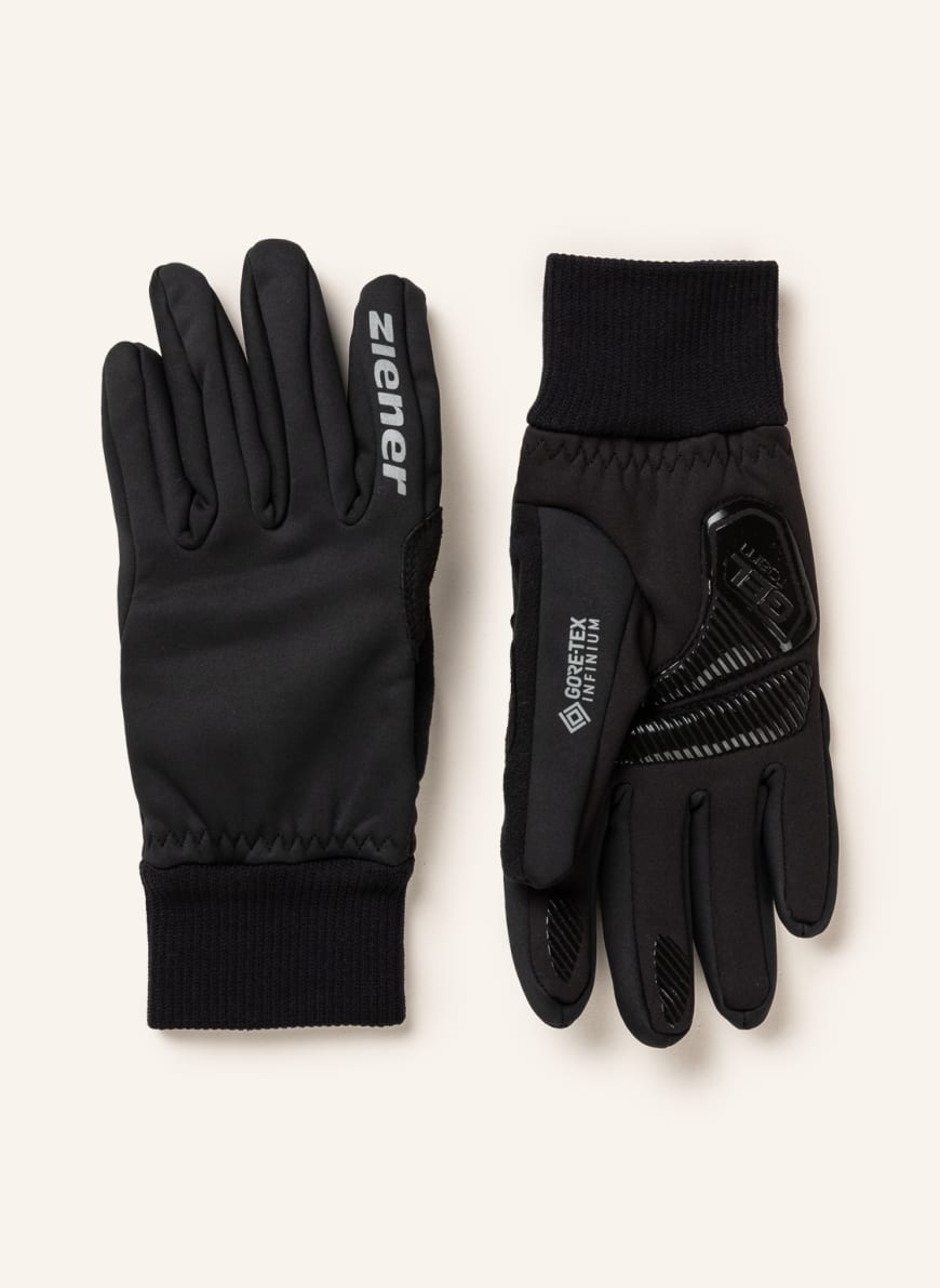 ziener Cycling gloves SMU 18-GTX, Color: BLACK (Image 1)