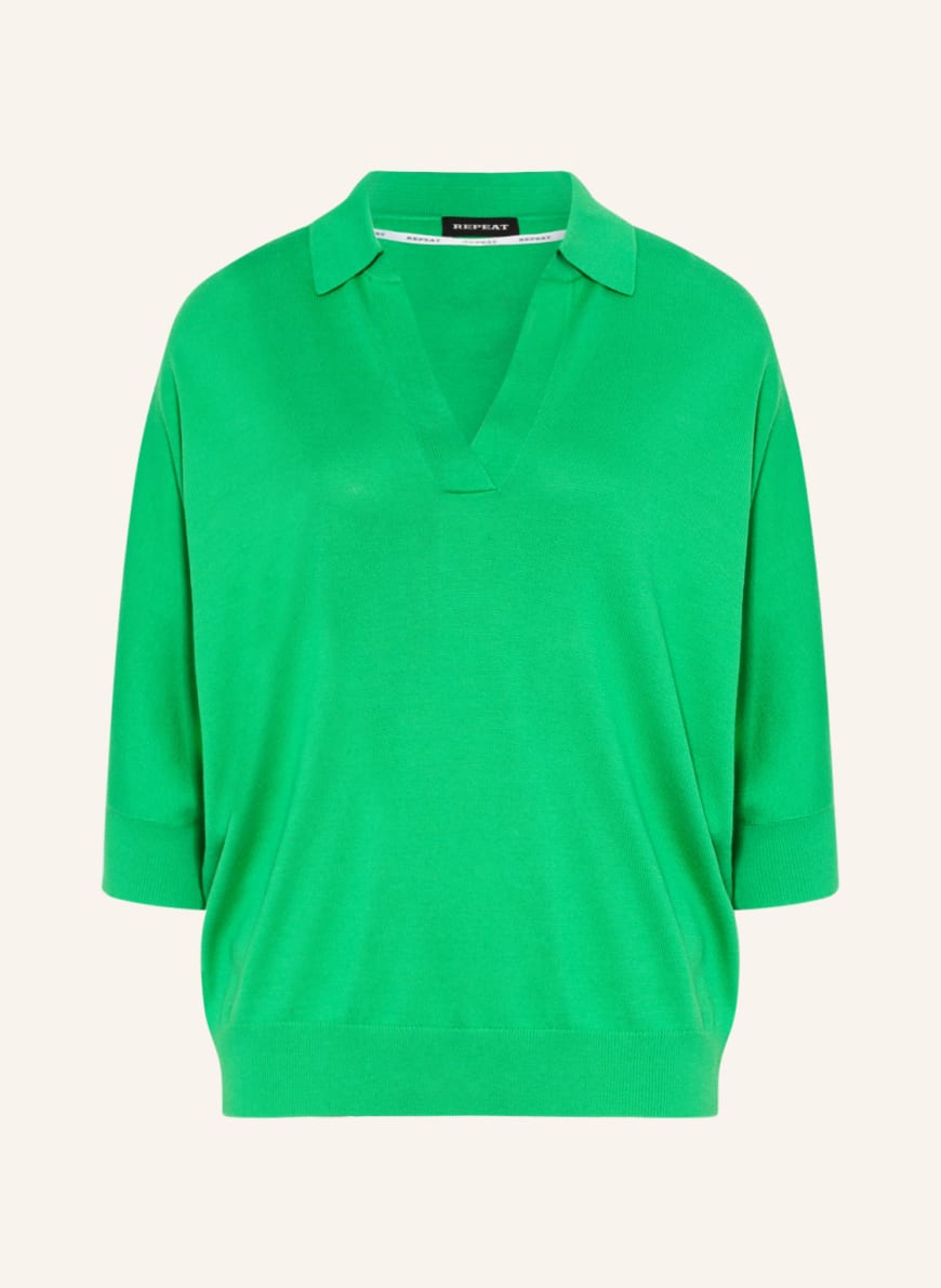 REPEAT Sweater, Color: GREEN (Image 1)
