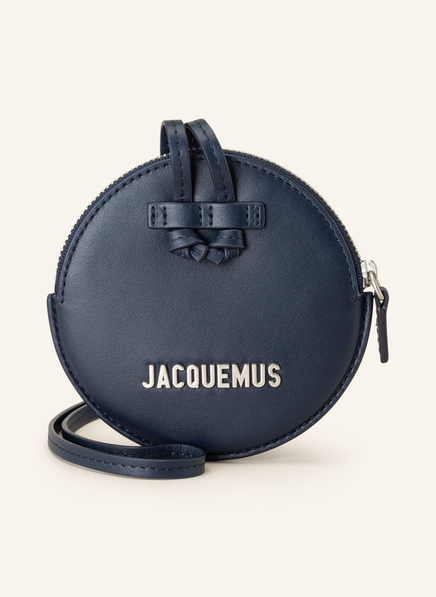 JACQUEMUS Shoulder bag LE PITCHOU, Color: DARK BLUE (Image 1)