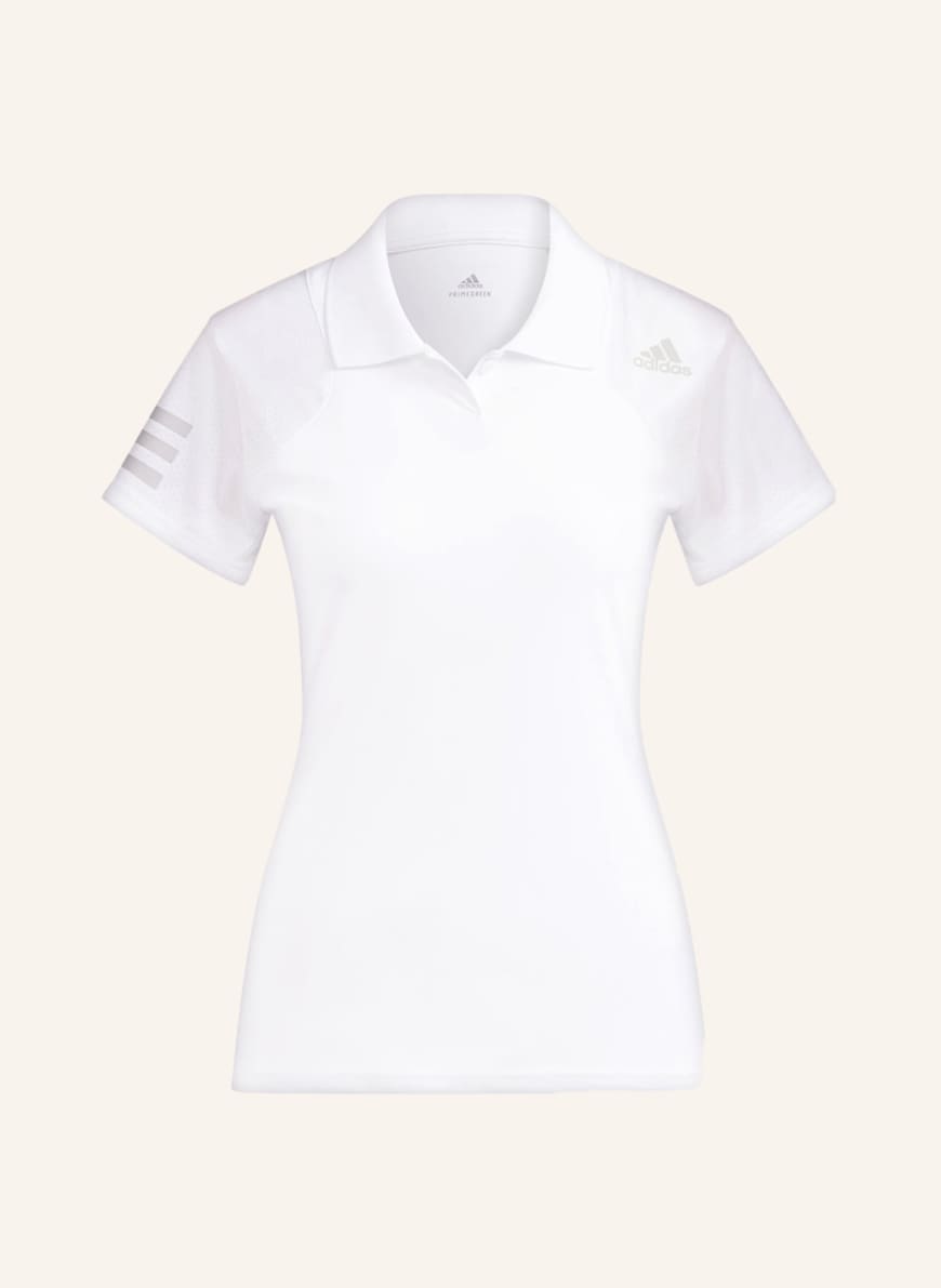 adidas Performance polo shirt CLUB TENNIS with mesh, Color: WHITE (Image 1)