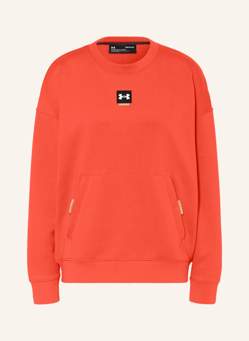 UNDER ARMOUR Sweatshirt , Color: NEON ORANGE (Image 1)