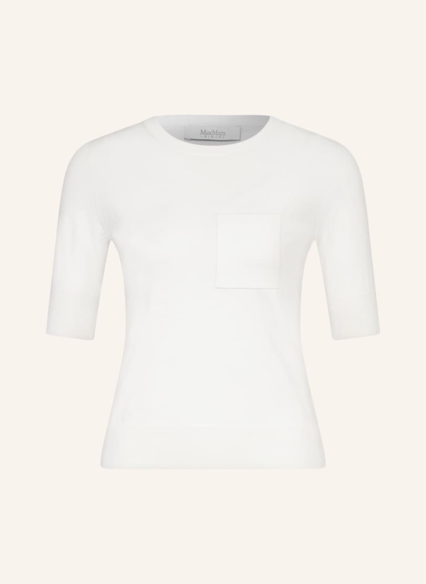 MaxMara LEISURE Knit shirt ORTISEI, Color: WHITE (Image 1)