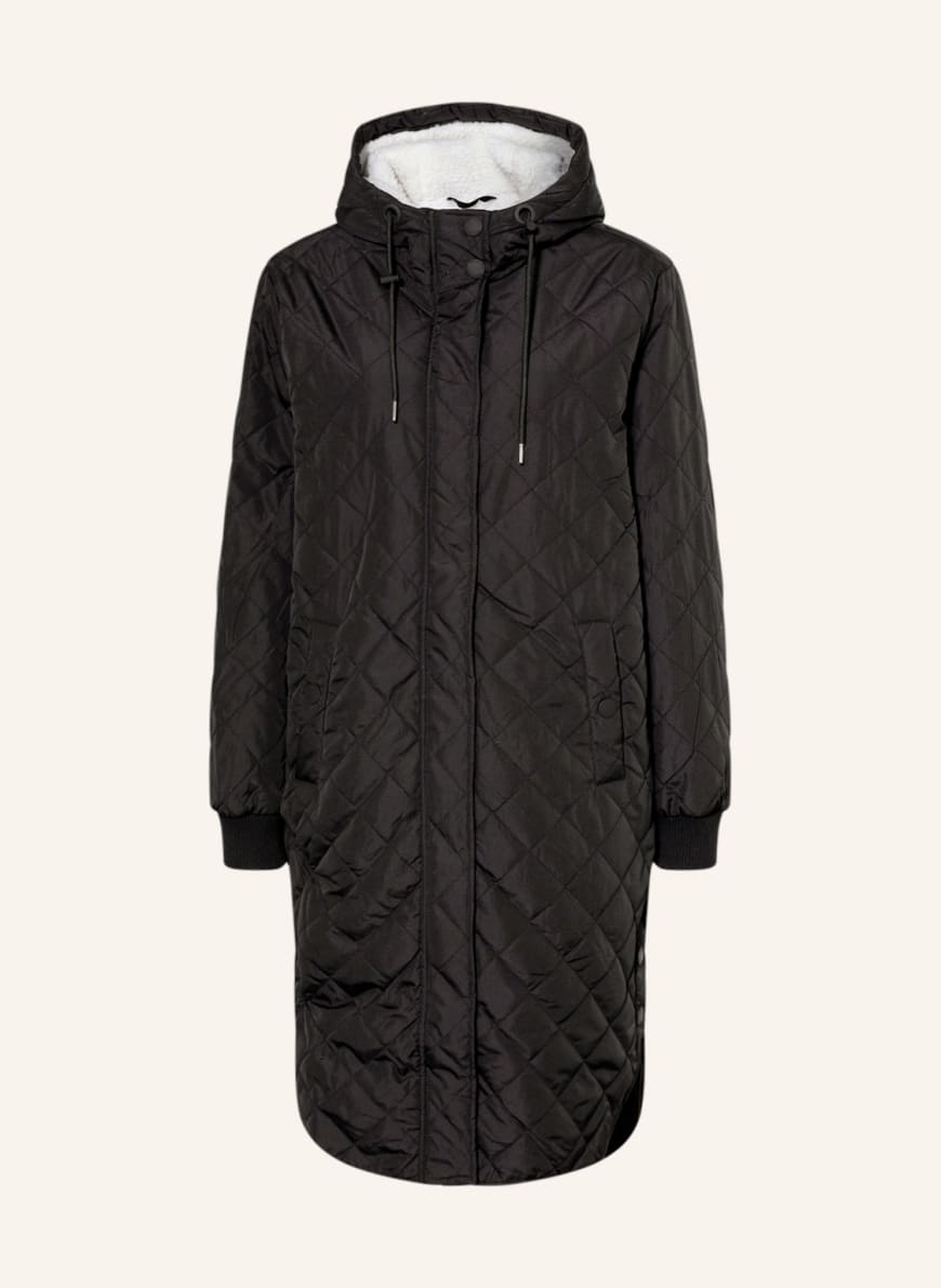 FREEQUENT Quilted coat FQTULLA, Color: BLACK (Image 1)