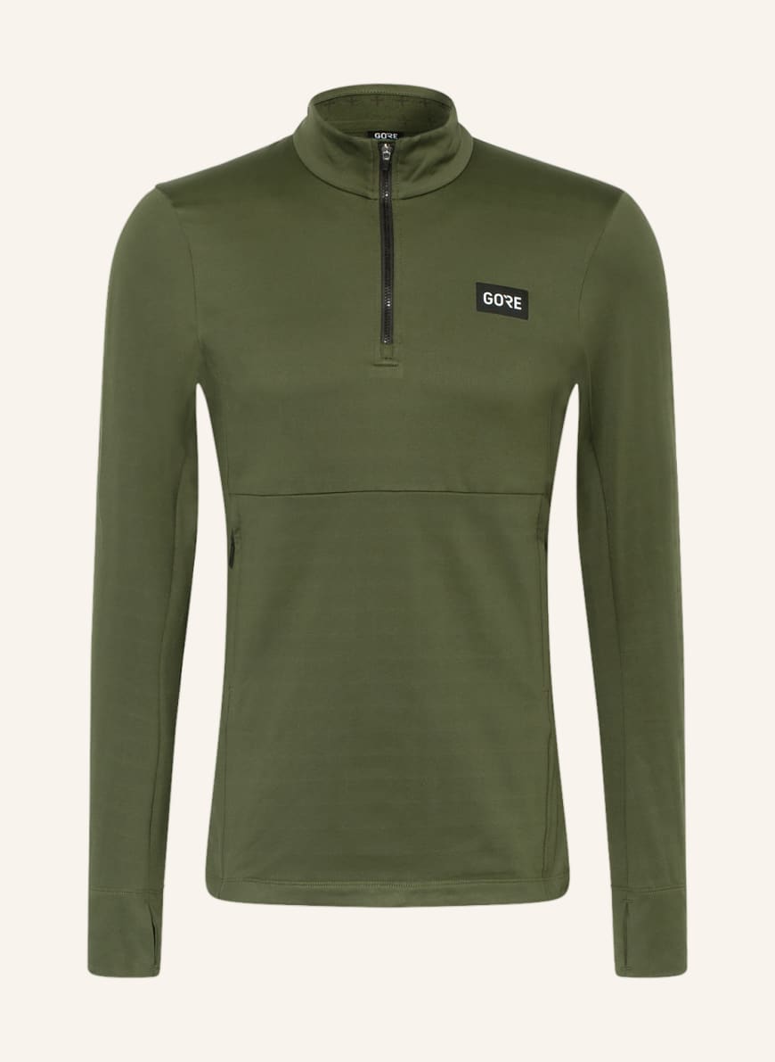 GORE RUNNING WEAR Running shirt EVERYDAY, Color: OLIVE (Image 1)